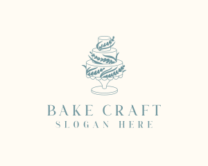 Wedding Cake Bakery logo design