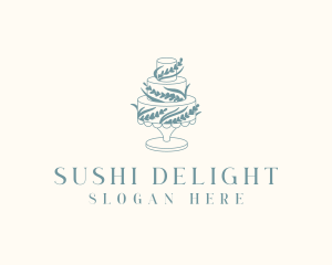 Wedding Cake Bakery logo design