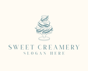 Wedding Cake Bakery logo design