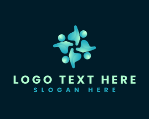 Labor Group - Human People Cooperative logo design