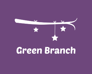 Branch - Hanging Stars Branch logo design
