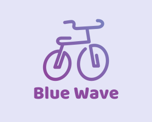 Gradient Bicycle Bike Logo