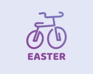 Gradient Bicycle Bike Logo