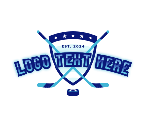 Hockey - Hockey Sports Shield logo design