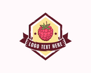 Raspberry Fruit Market Logo