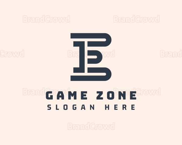 Bold Line Business Letter E Logo