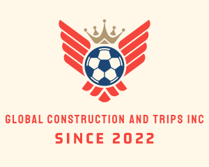 Tournament - Royal Soccer Wings logo design