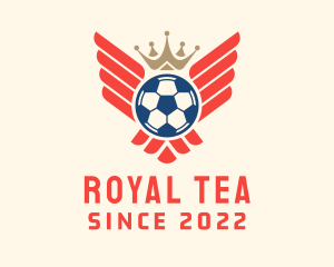 Royal Soccer Wings logo design