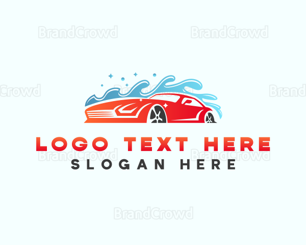 Auto Wash Clean Logo