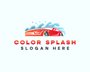 Auto Wash Clean logo design