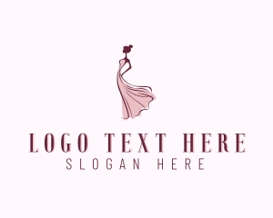 Dressmaker - Fashion Stylist Boutique logo design