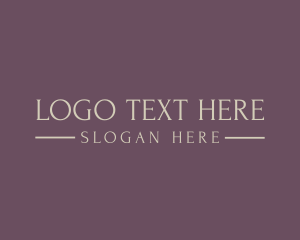 Accessories - Golden Luxury Wordmark logo design