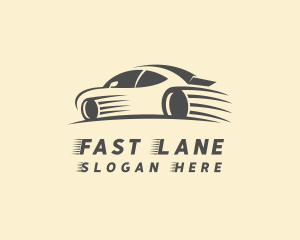 Fast Racing Car logo design