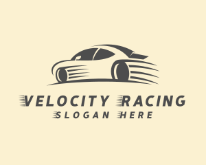 Motorsports - Fast Racing Car logo design
