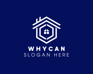 Architect - Home Geometric Construction logo design