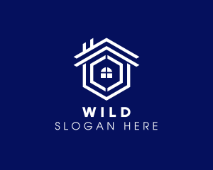 Realtor - Home Geometric Construction logo design