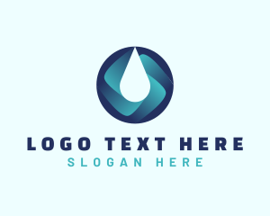 Aqua - Purified Water Supply logo design