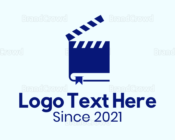Blue Book Clapboard Logo