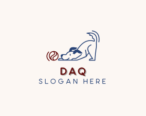 Dog Kennel Ball Logo