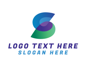 Bold - Bold Letter S Stroke logo design