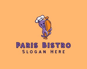 Octopus Sausage Restaurant  logo design