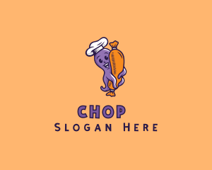 Eatery - Octopus Sausage Restaurant logo design