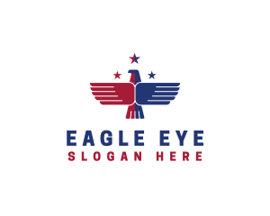 American Eagle Wings logo design