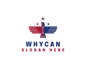 Aircraft - American Eagle Wings logo design