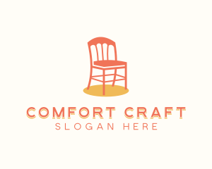 Upholsterer - Furnishing Chair Furniture logo design