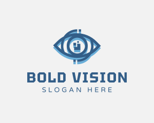 Pixel Eye Digital logo design