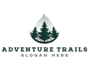 Pine Tree Mountain Forestry logo design