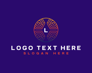 Technology - Digital Programming Technology logo design