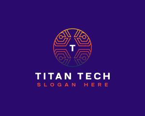 Digital Programming Technology logo design