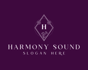 Diamond Floral Wellness Spa Logo