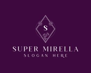 Diamond Floral Wellness Spa Logo