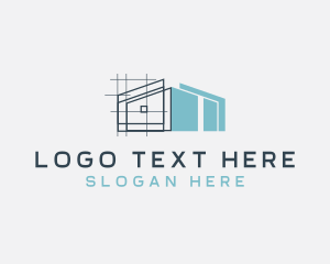 Home Builder - House Architecture Realty logo design