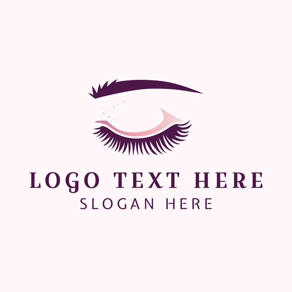 Eyelash Extension Salon Logo | BrandCrowd Logo Maker