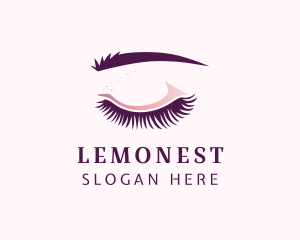 Makeup Tutorial - Eyelash Extension Salon logo design