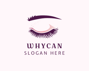 Violet - Eyelash Extension Salon logo design