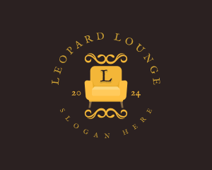 Luxury Couch Chair logo design