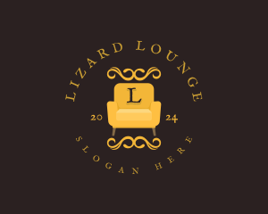 Luxury Couch Chair logo design