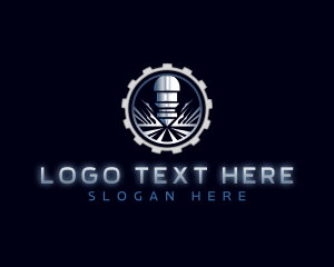 Mechanical - Metal Laser Engraving logo design