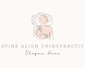 Chiropractor - Hands Back Massage logo design