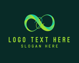 Eco - Infinity Loop Agency logo design