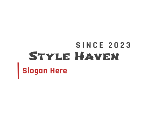 Asian Style Restaurant Logo