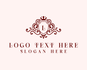 Wedding - Regal Royal Shield logo design