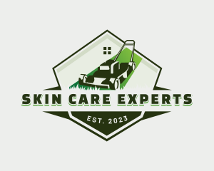 Lawn Mower Home Care logo design