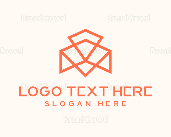 Abstract Geometric Real Estate Logo