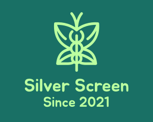 Butterfly - Green Medical Butterfly logo design