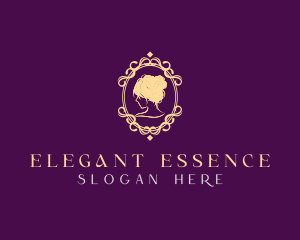 Elegant Woman Ornament logo design